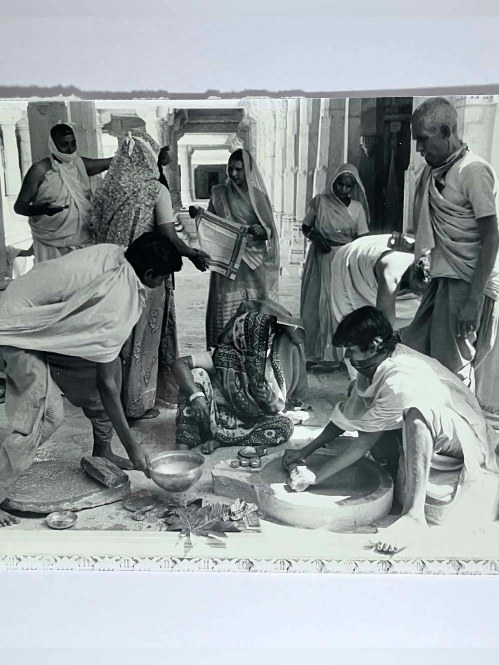 Vintage 1986 RANAKPUR TEMPLE / JOHANNES ODE Photojournalist / THE HUNGER PROJECT
